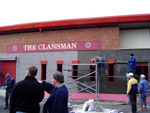 Clansman under construction